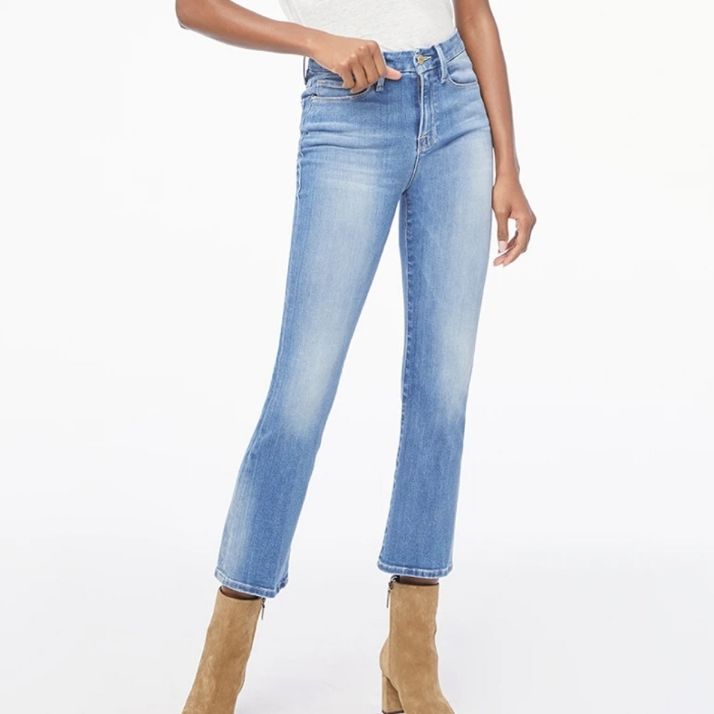 Frame Le Crop Mini Boot Manzanita Size 30